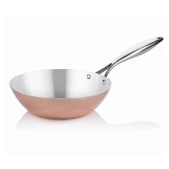 Wok-Pfanne Aus Kupfer - Ø 26 Cm -Berühmter Küchengeräte Laden 512 26 f280