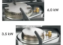 Gasherd - 21,5 KW - 4 Brenner -Berühmter Küchengeräte Laden 636846164426213145 99d2