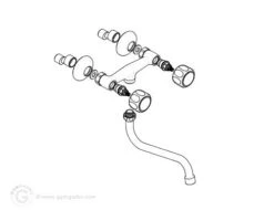Zweiloch Wandmischbatterie 2000 9 Zweiloch Wandmischbatterie 2000 -Berühmter Küchengeräte Laden 636846174861994932 ec78