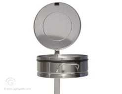 Müllsackhalter Mit Fusspedal - Ø 35 Cm - Edelstahl -Berühmter Küchengeräte Laden 636846175290304759 162a