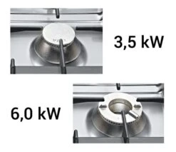 Gasherd - 31,5 KW - 6 Brenner -Berühmter Küchengeräte Laden 636846178636240905 dd17