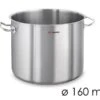 Jumbo Suppentopf - Ø 160 Mm - Höhe 160 Mm | Kochtopf Groß | Edelstahltopf | Jumbotopf -Berühmter Küchengeräte Laden 636846180524253078 5b39