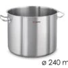 Suppentopf - Ø 240 Mm - Höhe 195 Mm | Kochtopf Groß | Edelstahltopf | Gastronomietopf | Universaltopf | Eintopf -Berühmter Küchengeräte Laden 636846180600500889 4be8