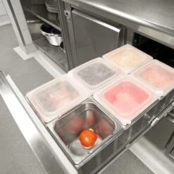 Schubladenschrank PREMIUM Mit 2 Schubladen & Aufkantung - 500x700mm -Berühmter Küchengeräte Laden 636846189548768029 3f07