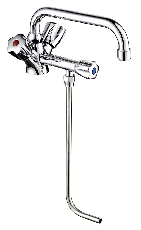 Einloch Mischbatterie Mit 1 Unterspülrohr & 1 Schwenkhahn 4 Einloch Mischbatterie Mit 1 Unterspülrohr & 1 Schwenkhahn - Image 2