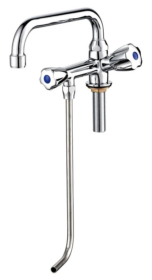 Einloch Batterie Mit 1 Unterspülrohr & 1 Schwenkhahn 4 Einloch Batterie Mit 1 Unterspülrohr & 1 Schwenkhahn - Image 2