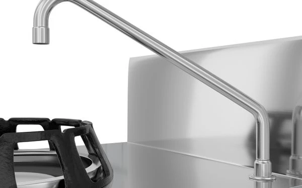 Gas Wok-Herd - 28 KW - 2 Kochstellen - Inkl. 1 Miniwassersäule 4 Gas Wok-Herd - 28 KW - 2 Kochstellen - Inkl. 1 Miniwassersäule - Image 2