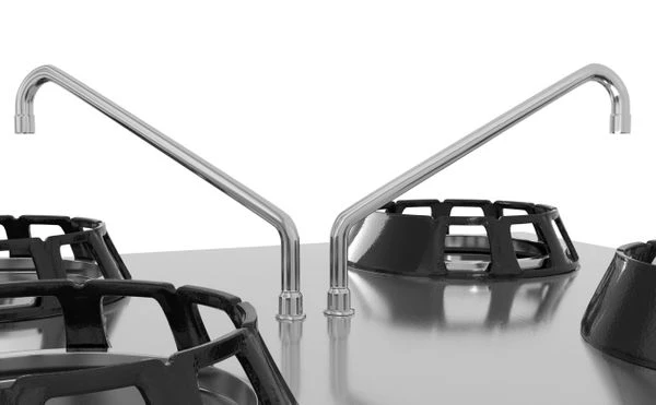 Gas Wok-Herd - 84 KW - 6 Kochstellen - Inkl. 2 Miniwassersäule 5 Gas Wok-Herd - 84 KW - 6 Kochstellen - Inkl. 2 Miniwassersäule - Image 3