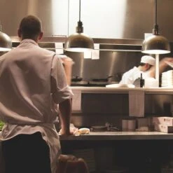 Edelstahl Arbeitsschrank PREMIUM Mit Durchreiche - 1,0 M -Berühmter Küchengeräte Laden 636846201386997079 c188 2