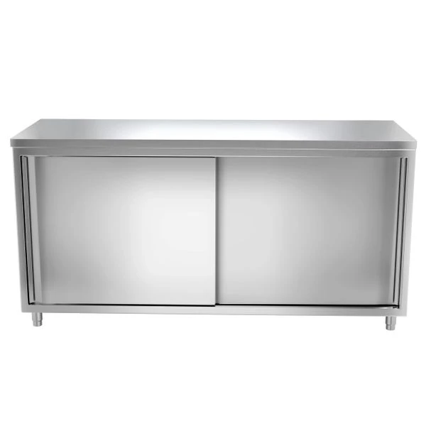 Edelstahl Arbeitsschrank PREMIUM Mit Durchreiche - 1,8 M 5 Edelstahl Arbeitsschrank PREMIUM Mit Durchreiche - 1,8 M - Image 3