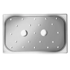 Abtropfgitter Für 1/2 GN-Behälter -Berühmter Küchengeräte Laden AGGNBK11 02 4a93 1