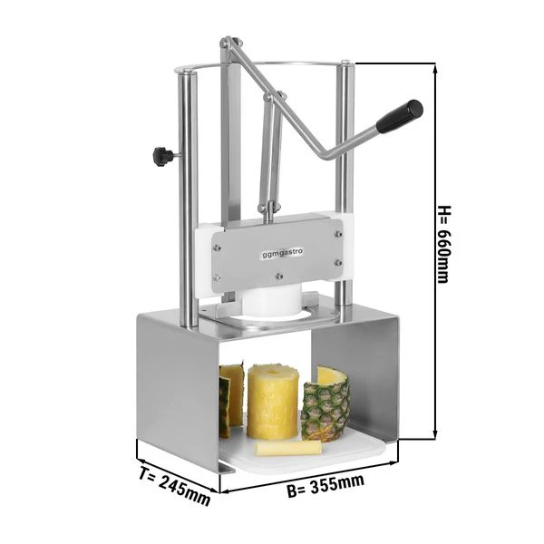 Manueller Ananasschneider/ Schäler 3 Manueller Ananasschneider/ Schäler