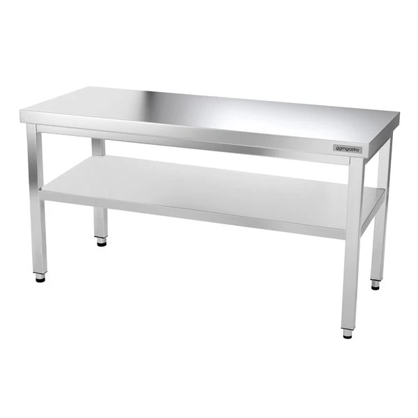 Edelstahl Arbeitstisch PREMIUM - 1600x700mm - Mit Grundboden Ohne Aufkantung 6 Edelstahl Arbeitstisch PREMIUM - 1600x700mm - Mit Grundboden Ohne Aufkantung - Image 4