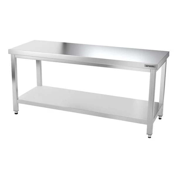 Edelstahl Arbeitstisch PREMIUM - 1800x700mm - Mit Grundboden Ohne Aufkantung 4 Edelstahl Arbeitstisch PREMIUM - 1800x700mm - Mit Grundboden Ohne Aufkantung - Image 2