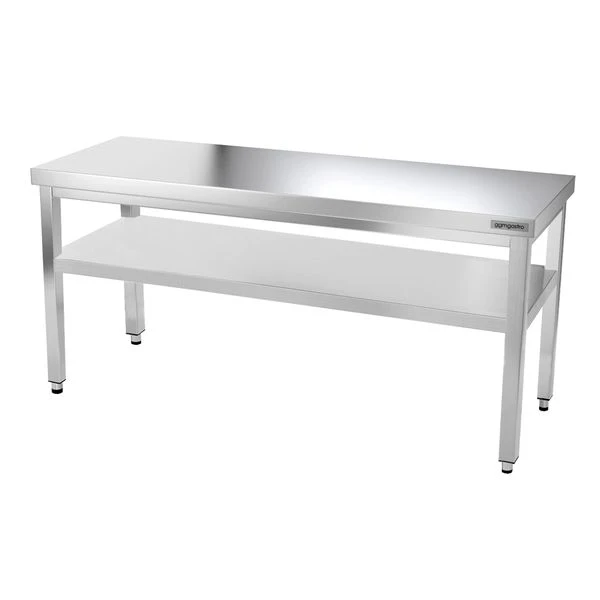 Edelstahl Arbeitstisch PREMIUM - 1800x800mm - Mit Grundboden Ohne Aufkantung 6 Edelstahl Arbeitstisch PREMIUM - 1800x800mm - Mit Grundboden Ohne Aufkantung – Bild 4