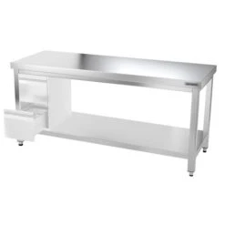 Edelstahl Arbeitstisch PREMIUM - 1800x800mm - Mit Grundboden Ohne Aufkantung 19 Edelstahl Arbeitstisch PREMIUM - 1800x800mm - Mit Grundboden Ohne Aufkantung -Berühmter Küchengeräte Laden ATK188 006 75f6