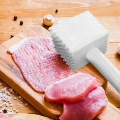 Fleischklopfer - Eckig - Weiß -Berühmter Küchengeräte Laden AdobeStock 294187577 ab7f