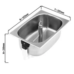 Behälter- & Gläserdusche Mit Wasser-Stopp-Automatik