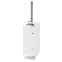 AIR-WOLF | WC-Bürstenhalter Mit Geschlossener Front - Edelstahl Weiß -Berühmter Küchengeräte Laden BHGWAW1 003 f8e1