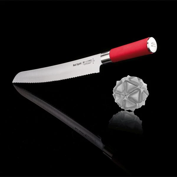 F. DICK | Red Spirit - Brotmesser Mit Welle - Klinge 26cm 5 F. DICK | Red Spirit - Brotmesser Mit Welle - Klinge 26cm - Image 3