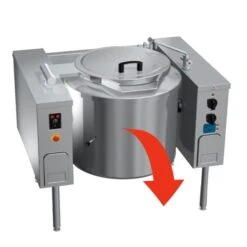 Elektro Kippkochkessel - 18 KW - Indirekte Beheizung 9 Elektro Kippkochkessel - 18 KW - Indirekte Beheizung -Berühmter Küchengeräte Laden EKB1211I150 02 4a0f