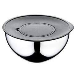 9-teiliges Edelstahlschüssel Set - Ø 160, 200, 240mm - Inkl. Reibe Und Aufbewahrungsdeckel -Berühmter Küchengeräte Laden ESDOM9 1 7a0e