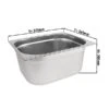 GN Behälter 1/2 - Tiefe 200 Mm -Berühmter Küchengeräte Laden GBY12200 masse cf90 1