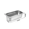 GN Behälter 1/3 - Tiefe 100 Mm -Berühmter Küchengeräte Laden GBY13100 0 d12e
