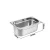 GN Behälter 1/4 - Tiefe 100 Mm -Berühmter Küchengeräte Laden GBY14100 0 ee49