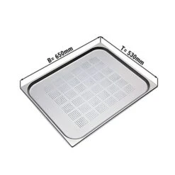 GN Behälter Gelocht 2/1 - Tiefe 20 Mm