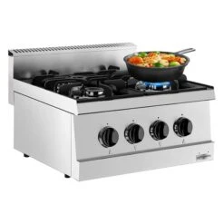 Gasherd - 12 KW - 4 Brenner -Berühmter Küchengeräte Laden GHK6634 1 a7c7