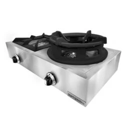 Gasherd - 11 KW - 2 Brenner -Berühmter Küchengeräte Laden GHTC2 10 c13a