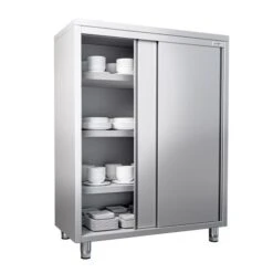 Geschirrschrank PREMIUM - 1400x700mm - Mit 2 Schiebetüren - Höhe: 1800mm -Berühmter Küchengeräte Laden GSSA146 2 9e43 1
