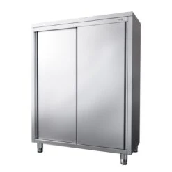 Geschirrschrank PREMIUM - 1400x600mm - Mit 2 Schiebetüren - Höhe: 1800mm -Berühmter Küchengeräte Laden GSSA146 6 48fa
