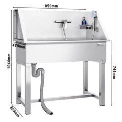 Haustierpflegewanne- Mit Armatur Und Anti-Rutsch Matte -Berühmter Küchengeräte Laden HTPW 00 c55a