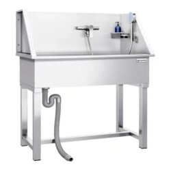 Haustierpflegewanne- Mit Armatur Und Anti-Rutsch Matte -Berühmter Küchengeräte Laden HTPW 1 b25a