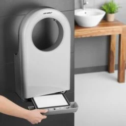 AIR-WOLF | Händetrockner Mit Infrarotsensor - ABS Silber -Berühmter Küchengeräte Laden HTSIAW6 8 1da6