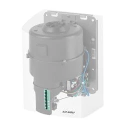 AIR-WOLF | Händetrockner Mit Infrarotsensor - Edelstahl Weiß -Berühmter Küchengeräte Laden HTWAW4 3 aacd