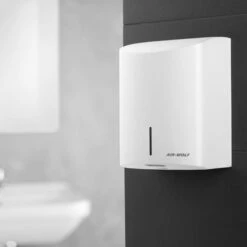 AIR-WOLF | Händetrockner Mit Infrarotsensor - Edelstahl Weiß -Berühmter Küchengeräte Laden HTWAW4 5 dc64