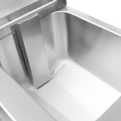 Induktions-Fritteuse - 8 Liter - 3,5 KW - Ablasshahn -Berühmter Küchengeräte Laden IFBZ detail 2 59af