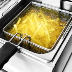 Induktions-Fritteuse - 8 Liter - 3,5 KW - Ablasshahn -Berühmter Küchengeräte Laden IFBZ detail 5 500c