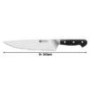 ZWILLING | PRO - Kochmesser - Klinge 23cm -Berühmter Küchengeräte Laden KOMEZ230 0 6764