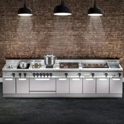 Elektroherd - 5,2 KW - 2 Platten Eckig -Berühmter Küchengeräte Laden Lorrenzo 700 front b667 4