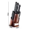 Messerblock Mit Messer 11 Teilig -Berühmter Küchengeräte Laden MBOM11 0 9208