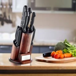 Messerblock Mit Messer 11 Teilig -Berühmter Küchengeräte Laden MBOM11 room b25d