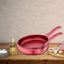 Mini Antihaft Gußpfanne - Ø 140 Mm - Höhe 28 Mm -Berühmter Küchengeräte Laden MGOM140 room 1 a675