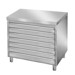 Schubladenschrank PREMIUM Mit 7 Schubladen Für Pizzateigbällchen - 900x700mm -Berühmter Küchengeräte Laden P7R97 new 22a8