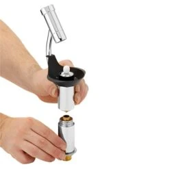 Portioniererdusche WATERSTOPinkl. Siebteller -Berühmter Küchengeräte Laden PDSWL8198 inuse 2 adc5