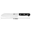 ZWILLING | GOURMET - Santokumesser - Klinge 18cm -Berühmter Küchengeräte Laden SAMKZ180 0 f7dd