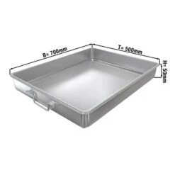 Speisebehälter Mit Deckel - 70 X 50 X 5 Cm